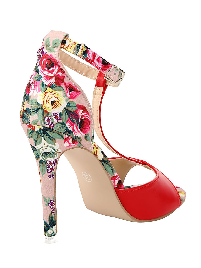 Retro 1950s Fish Mouth High Heels Shoes — vintage elegance for the modern woman