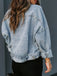 Retro 1980s Leopard Patchwork Denim Jacket — vintage elegance for the modern woman