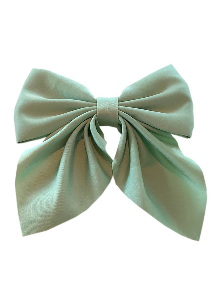 Retro All-match Solid Bow Hairpin: timeless style reimagined