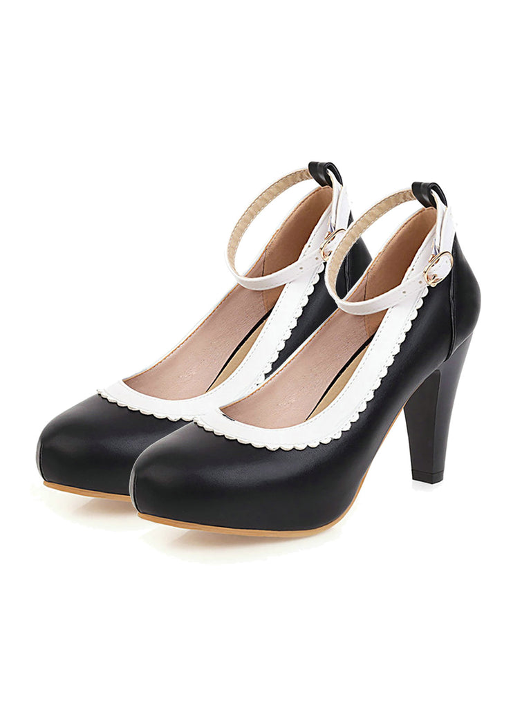 Retro Ankle Strap High Heels Shoes — vintage elegance for the modern woman