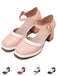 Retro Ankle Strap High Heels Shoes: timeless style reimagined