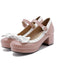 Retro Bow Non-slip High Heel Shoes, classic vintage style elegant retro fashion - Image 13