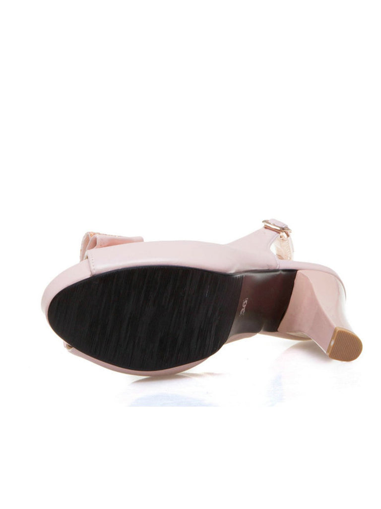 Retro Bow Slingback Peep Toe Shoes: timeless style reimagined