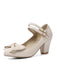 Retro Bowknot Double-Straps Shoes: timeless style reimagined