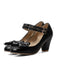 Retro Bowknot Double-Straps Shoes — vintage elegance for the modern woman