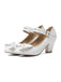 Retro Bowknot Double-Straps Shoes: timeless style reimagined