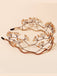 Retro Crystal Beads Elasticity Headband: timeless style reimagined