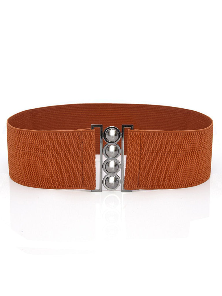 Retro Elasticity Cinch Belts: timeless style reimagined