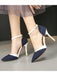 Retro Fabric Pointed High Heel Shoes — vintage elegance for the modern woman