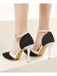 Retro Fabric Pointed High Heel Shoes — vintage elegance for the modern woman