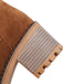Retro Fleece Solid Color Chunky Heel Boots — vintage elegance for the modern woman