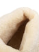 Retro Fleece Solid Color Chunky Heel Boots — vintage elegance for the modern woman