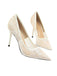 Retro Floral Solid Lace Pointed Shoes — vintage elegance for the modern woman