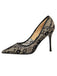 Retro Floral Solid Lace Pointed Shoes: timeless style reimagined