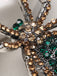 Retro Halloween Spider Rhinestone Brooch: timeless style reimagined
