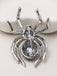 Retro Halloween Spider Rhinestone Brooch: timeless style reimagined