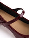 Retro Instep Strap Patent Leather Shoes: timeless style reimagined