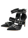 Retro Lace-up Button Décor Pointed Shoes: timeless style reimagined