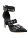 Retro Lace-up Button Décor Pointed Shoes — vintage elegance for the modern woman