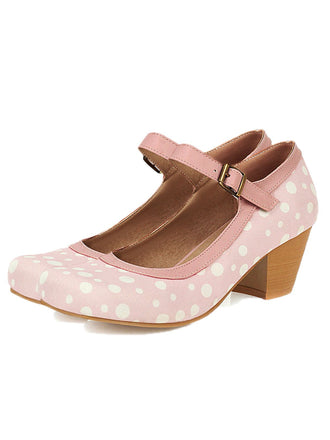 Retro Mid Heels Mary Jane Shoes: timeless style reimagined