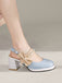 Retro Pearl Décor Sling Back Shoes — vintage elegance for the modern woman