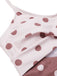Retro Polka Dots Patchwork One-piece Swimsuit — vintage elegance for the modern woman