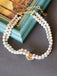 Retro Rhinestone Pearl Necklace — vintage elegance for the modern woman