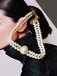 Retro Rhinestone Pearl Necklace: timeless style reimagined