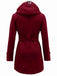 Retro Solid Belt Double-breasted Coat: timeless style reimagined