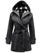 Retro Solid Belt Double-breasted Coat — vintage elegance for the modern woman