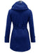 Retro Solid Belt Double-breasted Coat: timeless style reimagined