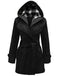 Retro Solid Belt Double-breasted Coat — vintage elegance for the modern woman