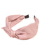 Retro Solid Knotted Bowknot Headband — vintage elegance for the modern woman
