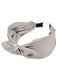 Retro Solid Knotted Bowknot Headband — vintage elegance for the modern woman