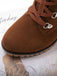 Retro Solid Lace-up Martin Boots — vintage elegance for the modern woman