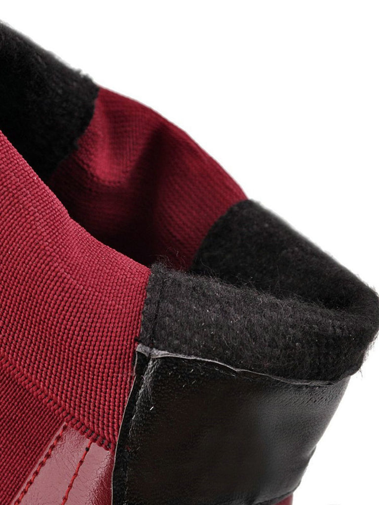 Retro Solid Thick Heel Short Boots — vintage elegance for the modern woman