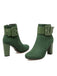 Retro Solid Thick Heel Short Boots — vintage elegance for the modern woman