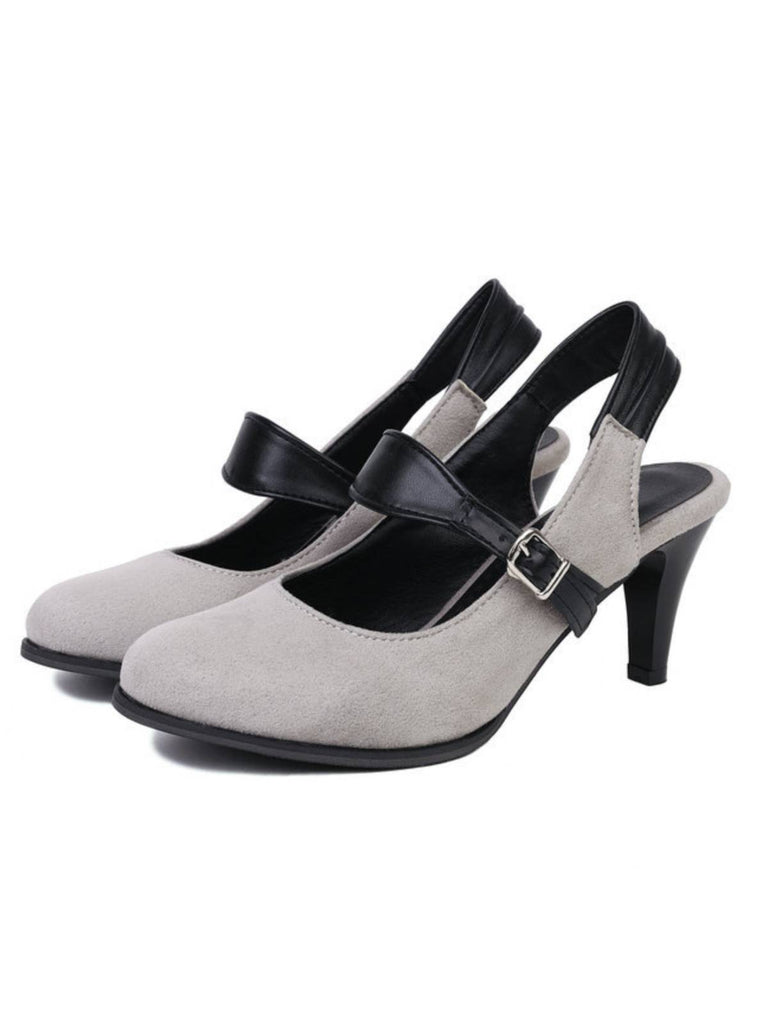 Retro Suede High Heels Shoes: timeless style reimagined