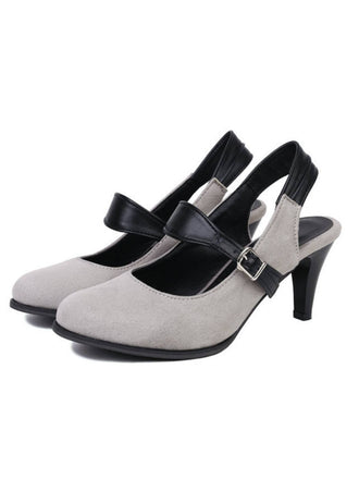 Retro Suede High Heels Shoes: timeless style reimagined