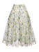 Retro Floral Button Swing Coverup | vintage fashion, retro style
