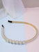 Retro White Pearls Headband — vintage elegance for the modern woman