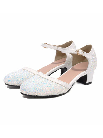 Shiny Buckle Heels Mary Jane Shoes: timeless style reimagined