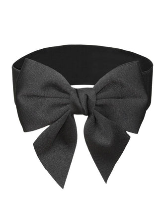 Solid Color Big Bow Vintage Belt - vintage fashion, retro style
