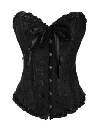 Steampunk Gothic Lace Overbust Corset: timeless style reimagined