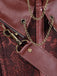 Steampunk Halter Leather Gothic Corset: timeless style reimagined