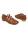 Three-breasted Flat Vintage Shoes: timeless style reimagined