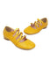 Three-breasted Flat Vintage Shoes — vintage elegance for the modern woman