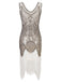 White 1920s Fringed Flapper Dress — vintage elegance for the modern woman