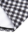 White&Black 1940s Plaid Suspenders Swimsuit — vintage elegance for the modern woman