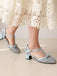 Woolen Buckle Heels Mary Jane Shoes — vintage elegance for the modern woman